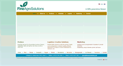 Desktop Screenshot of fineagrosolutions.com
